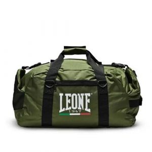 Torba sportowa Leone Training AC908. Zielone torby podróżne i sportowe LEONE 1947, bez wzorów. Za 239,99 zł.