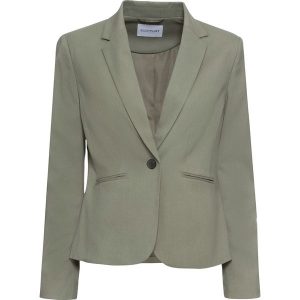 Żakiet, petite. Niebieskie marynarki i żakiety bonprix, bez wzorów, eleganckie. Za 147,99 zł.