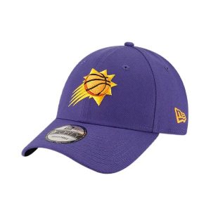 Czapka z daszkiem New Era 9FORTY The League NBA Phoenix Suns 60243647. Fioletowe czapki New Era, bez wzorów. Za 106,00 zł.