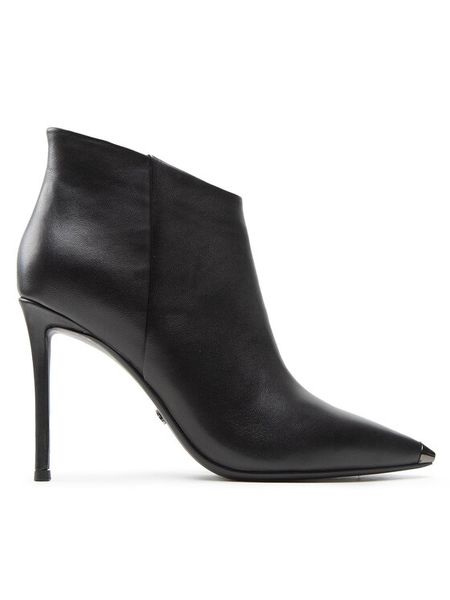 Rage Age Botki RA-18-06-000433 Czarny. Czarne botki Rage Age, bez wzorów, ze skóry, bez obcasa, na szpilce, bez zapięcia. Za 529,99 zł.