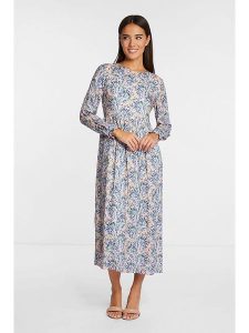 Rich & Royal Sukienka w kolorze jasnoróżowo-niebieskim rozmiar: 36. Niebieskie sukienki Rich & Royal, na co dzień, bez wzorów, bez kołnierzyka, bez ramiączek, maxi, proste. Za 241,56 zł.