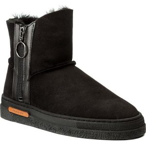 Buty GANT - Maria 15548147 Black G00. Czarne buty zimowe marki GANT, ze skóry. W wyprzedaży za 449,00 zł.