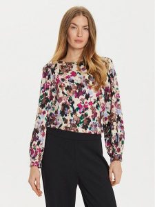 Artigli Bluzka ACBL000452 Kolorowy Regular Fit. Bluzki Artigli, bez wzorów, z wiskozy, bez kołnierzyka, bez ramiączek. Za 319,99 zł.