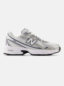 New Balance Sneakersy "740" w kolorze szaro-białym rozmiar: 38. Białe trampki New Balance, bez wzorów, bez zapięcia. Za 461,21 zł.