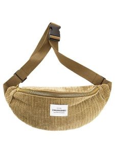 Zwillingsherz Saszetka "Uni" w kolorze khaki - 30 x 13 cm rozmiar: onesize. Brązowe nerki i saszetki Zwillingsherz, bez wzorów, z materiału. Za 90,95 zł.