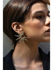 Lodie Silver Kolczyki-wkrętki rozmiar: onesize. Szare kolczyki Lodie Silver, z mosiądzu. Za 30,99 zł.