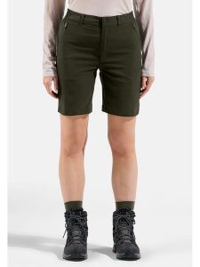 Odlo Szorty funkcyjne "Ascent Light" w kolorze khaki rozmiar: 42. Brązowe spodenki sportowe ODLO, bez wzorów, outdoorowe. Za 204,95 zł.
