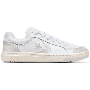 Sneakers Converse Pro Blaze Classic. Białe trampki Converse, bez wzorów, z zamszu, bez zapięcia. Za 490,00 zł.