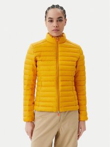 Save The Duck Kurtka przejściowa D39760W GIGA20 Żółty Regular Fit. Żółte kurtki Save the duck, bez wzorów, z syntetyku, bez kaptura. Za 399,99 zł.