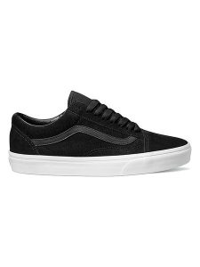 Vans Skórzane sneakersy "Old Skool" w kolorze czarnym rozmiar: 38. Czarne trampki Vans, bez wzorów, z materiału, bez zapięcia. Za 281,10 zł.