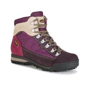 Buty trekkingowe damskie AKU Ultra Light Original GTX. Czerwone buty trekkingowe Aku, bez zapięcia. Za 449,00 zł.