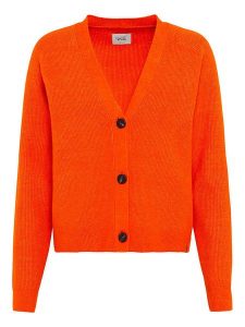 Camel Active Kardigan w kolorze pomarańczowym rozmiar: XL. Pomarańczowe kardigany Camel Active, ze splotem. Za 210,81 zł.