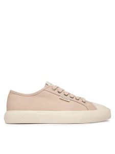 Calvin Klein Trampki Vulc HW0HW02975 Różowy. Czerwone trampki Calvin Klein, bez wzorów, z materiału, bez zapięcia. Za 329,99 zł.