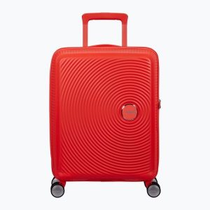 Walizka American Tourister Soundbox 55/20 TSA EXP. Brązowe walizki AMERICAN TOURISTER, bez wzorów. Za 619,99 zł.