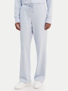 DKNY Sport Spodnie dresowe DP6P3794 Błękitny Regular Fit. Niebieskie spodnie dresowe DKNY Sport, xs, bez wzorów, z bawełny. Za 309,99 zł.