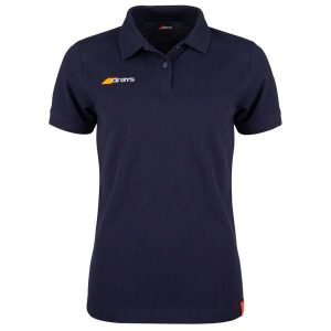 Damska koszulka polo Grays Hockey Tangent. Niebieskie bluzki GRAYS, bez wzorów, bez kołnierzyka, bez ramiączek. Za 213,00 zł.