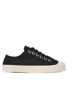 Novesta Trampki Star Master Hemp N472009-BEI87Y123 Czarny. Czarne trampki Novesta, bez wzorów, z materiału, bez zapięcia. Za 289,99 zł.