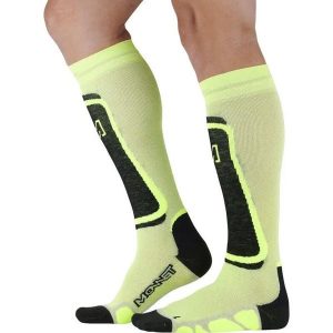 Skarpetki Monnet Fusion. Żółte skarpetki MONNET, bez wzorów. Za 221,50 zł.