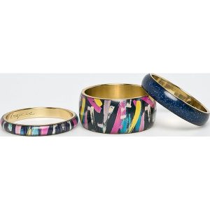 Desigual - Bransoletki (3-pack). Szare bransoletki marki Desigual. W wyprzedaży za 69,90 zł.