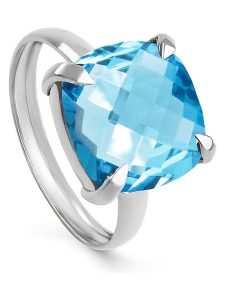 OR Carats Złoty pierścionek z topazem rozmiar: 56. Niebieskie pierścionki OR Carats, z topazem, złote. Za 956,99 zł.