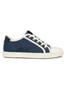 Geox Sneakersy "Blomiee" w kolorze granatowym rozmiar: 38. Niebieskie trampki Geox, bez wzorów, bez zapięcia. Za 173,99 zł.