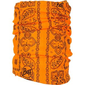 Buff Szal-koło w kolorze pomarańczowym - 52 x 24 cm rozmiar: onesize. Pomarańczowe szaliki Buff, bez wzorów, z materiału. Za 74,28 zł.
