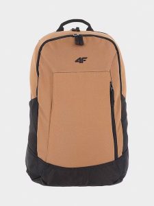 4F Plecak w kolorze jasnobrązowo-czarnym - 31 x 45 x 13 cm rozmiar: onesize. Brązowe plecaki 4f. Za 132,98 zł.