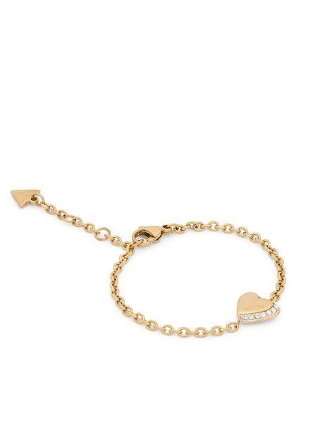 Guess Bransoletka JUBB06 088JW Złoty. Żółte bransoletki Guess, metalowe. Za 189,99 zł.