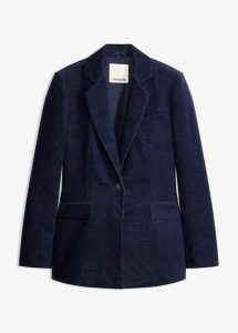 Żakiet z aksamitnego sztruksu. Brązowe marynarki i żakiety bonprix, bez wzorów, ze sztruksu, eleganckie. Za 269,99 zł.
