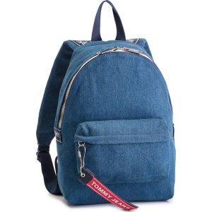 Plecak TOMMY JEANS - Tju Logo Tape Mini Backpack Denim AU0AU00673 904. Plecaki marki Tommy Jeans. Za 399,00 zł.