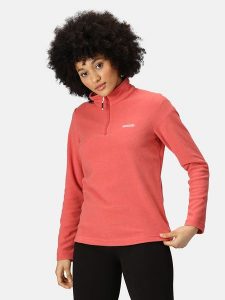 Regatta Bluza polarowa "Sweethart" w kolorze czerwonym rozmiar: 46. Czerwone bluzy Regatta, bez wzorów, z materiału, bez kaptura. Za 48,39 zł.