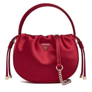 Torebka Guess. Czerwone torebki klasyczne Guess, z aplikacjami, bez dodatków. Za 589,99 zł.