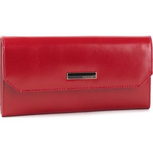 Duży Portfel Damski MONNARI - PUR0730-005 Red. Portfele marki Monnari. W wyprzedaży za 119,00 zł.