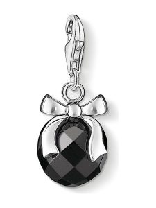 Thomas Sabo Srebrna zawieszka z obsydianem rozmiar: onesize. Szare zawieszki Thomas Sabo, srebrne. Za 69,95 zł.