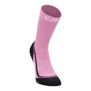 Skarpety damskie CMP Trekking Sock SuperSoft 50 Mid. Czerwone skarpetki CMP, bez wzorów. Za 40,99 zł.