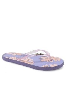 DeeZee Japonki P3020051W Fioletowy. Fioletowe klapki DeeZee, bez wzorów, z syntetyku, bez obcasa. Za 29,99 zł.