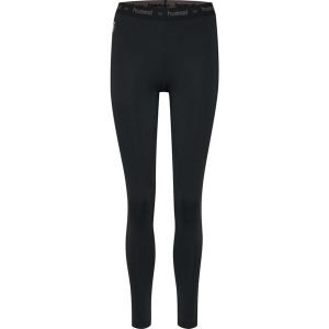 Legginsy termoaktywne damskie Hummel First Performance Women Tights. Czarne legginsy Hummel, bez wzorów. Za 118,00 zł.