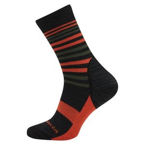Skarpety trekkingowe Fjord Nansen Tour Merino Kevlar z wełną merino. Brązowe skarpetki Fjord Nansen, bez wzorów, z wełny. Za 62,99 zł.