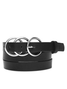 Jenny Fairy Pasek Damski 4W2-004-SS24 Czarny. Czarne paski Jenny Fairy, bez wzorów. Za 29,99 zł.