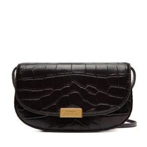 Torebka Tommy Hilfiger. Brązowe torebki klasyczne TOMMY HILFIGER, bez wzorów, bez dodatków. Za 609,99 zł.