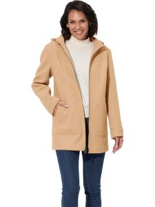 WITT WEIDEN Bluza w kolorze beżowym rozmiar: 40. Brązowe bluzy WITT WEIDEN, bez wzorów, bez kaptura. Za 86,99 zł.