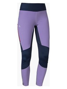 Schöffel Legginsy sportowe "Hestad" w kolorze lawendowo-granatowym rozmiar: 38. Niebieskie legginsy Schöffel, bez wzorów, z podwyższonym stanem. Za 166,10 zł.