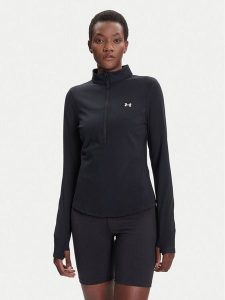 Under Armour Bluza techniczna Ua Motion 6001618 Czarny Slim Fit. Czarne bluzy Under Armour, m, bez wzorów, z syntetyku, bez kaptura. Za 209,99 zł.
