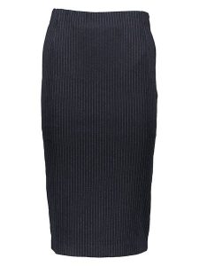 Oui Spódnica w kolorze granatowym rozmiar: 34. Niebieskie spódnice Oui, bez wzorów, midi. Za 78,47 zł.