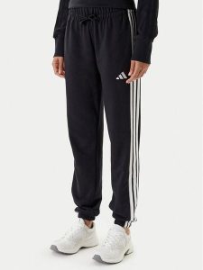 Adidas Spodnie dresowe Essentials 3-Stripes JD5302 Czarny Regular Fit. Czarne spodnie dresowe ADIDAS, m, bez wzorów, z bawełny. Za 159,99 zł.