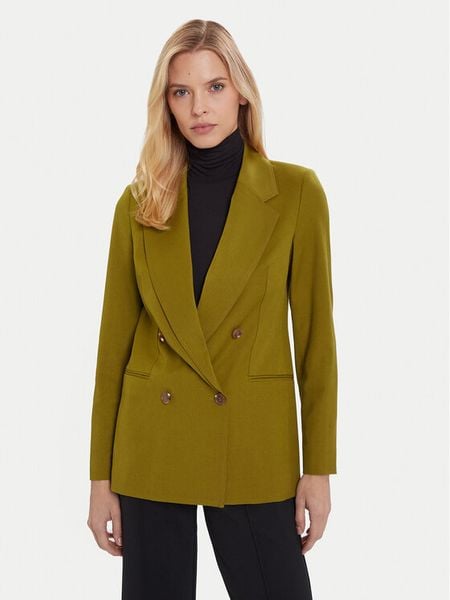 United Colors Of Benetton Marynarka 2YVXDW03A Zielony Regular Fit. Zielone marynarki i żakiety United Colors of Benetton, bez wzorów, z syntetyku. Za 379,99 zł.