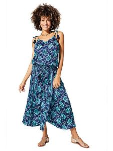 Ipanima Kombinezon w kolorze granatowym rozmiar: 34-40. Niebieskie kombinezony Ipanima, bez wzorów, bez kołnierzyka, bez ramiączek. Za 100,99 zł.