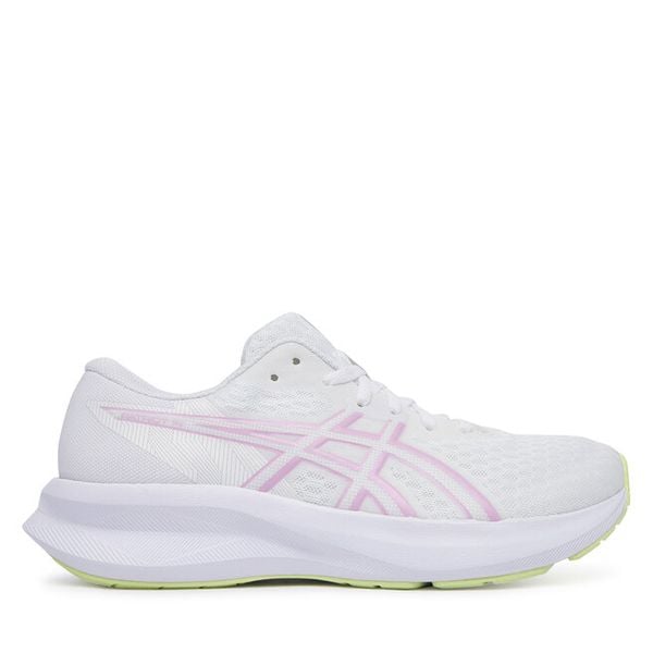 Buty do biegania Asics. Białe buty sportowe ASICS, bez wzorów, bez zapięcia, do biegania. Za 269,99 zł.