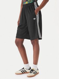 Adidas Szorty sportowe 3-Stripes Jaquard KD2911 Czarny Loose Fit. Czarne spodenki sportowe ADIDAS, m, bez wzorów, z syntetyku. Za 179,99 zł.