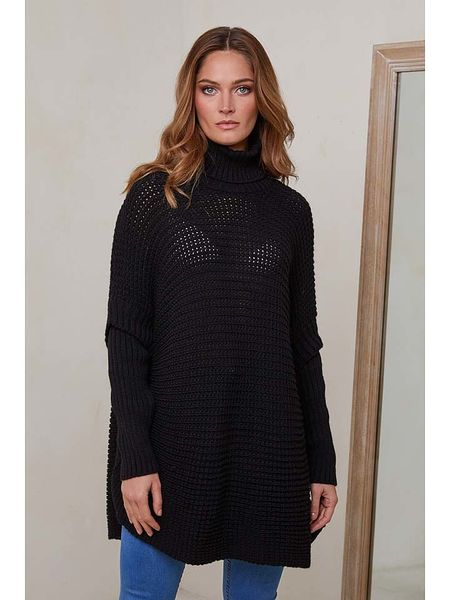 Joséfine Golf "Ness" w kolorze czarnym rozmiar: L. Czarne golfy Joséfine, bez wzorów. Za 109,26 zł.